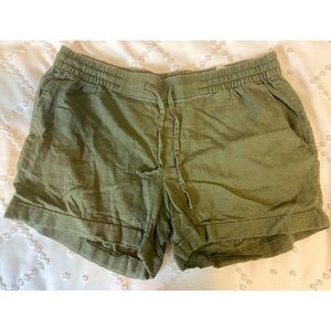 Old Navy Shorts and Velvet Tank Top